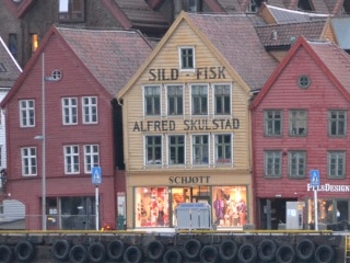 Bergen, a entrada para os fiordes da Noruega